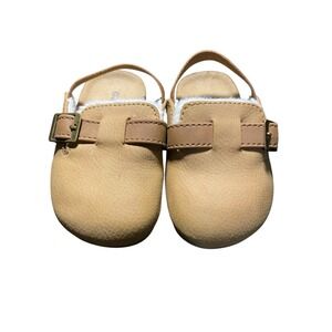 Old Navy Toddler Shoes Size 3 Clogs Slip On Sherpa Inspired Spring